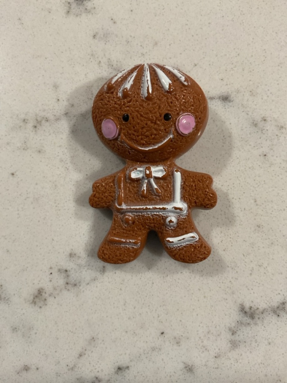 Vintage Collectible Avon Gingerbread Pin Pal Solid Perfume circa 1972